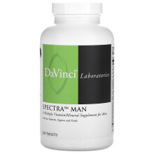 DaVinci Laboratories of Vermont, Spectra Homme, Multivitamines/Mineraux, 240 Comprimés
