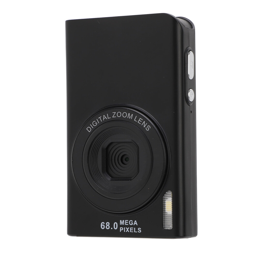 4K 68Mp Digital Camera 16X Zoom 2.4" Ips Vlogging Black 8771347763508