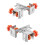 Cabinet Installation Clamps Alignment Tool 2X High Strength Drawer Jig for Easy Panel Installation and Alignment 1