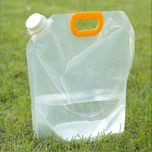 5l Water Bag Foldable Large Capacity Pe Environmental Low Temperature Resistance Water Carrier Bag for Travel