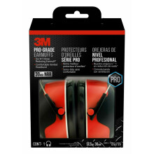 3M Pro-grade Noise-Reducing Earmuff  NRR 30 dB  Lightweight and Adjust