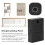 Smart Drawer Lock: Fingerprint & Bluetooth Access Includes USB Key Backup 7