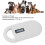 Pet Microchip Scanner 134.2KHz Handheld USB Buzzer 24x7 OLED 4