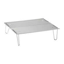 Camping Table - Portable Folding Camp Table with Carry Bag, Lightweight Aluminum Picnic Table for Beach, BBQ, Hiking