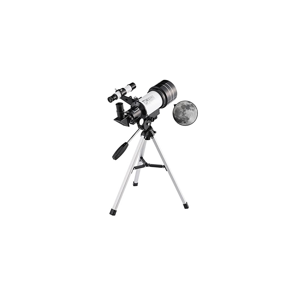 Telescope Astronomical Refracting Telescope 70Mm Aperture 300Mm For Beginners And Adults, Lightweight And Portable Design 9016109713292