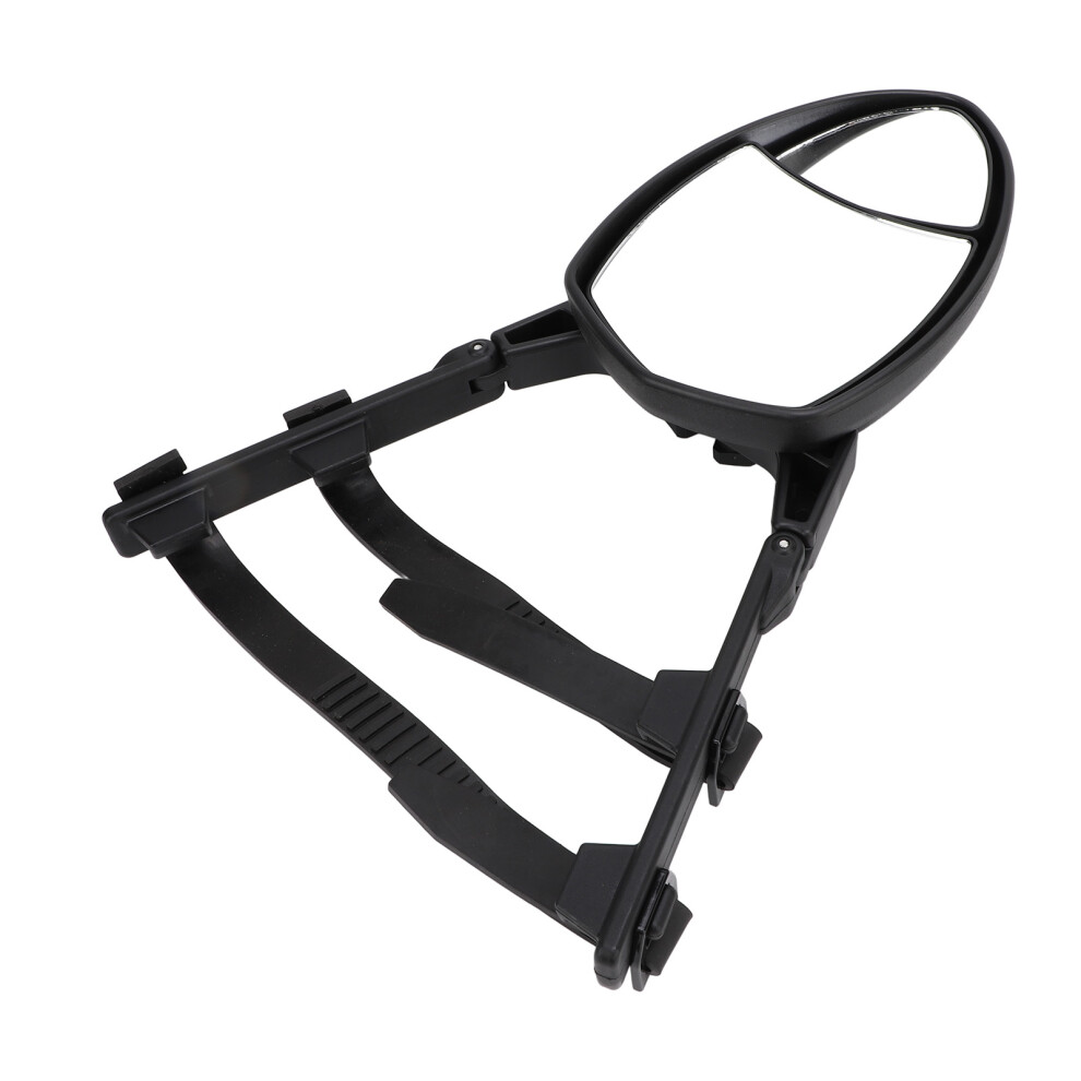 Clamp On Tow Mirrors 360 Adjustable Universal For Cars Trucks Rvs 8381347791038