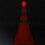 2PCS 45CM Foldable Traffic Cones with Reflective Collar & Warning Lamps 13
