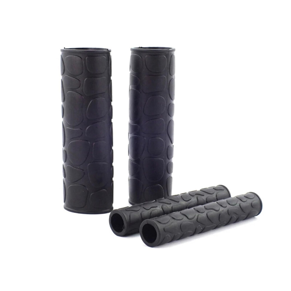 Motorcycle Grips 2 Pairs Soft Rubber Handlebar Grip Brake Clutch Lever Cover Protector Universal Silicone Sleeve Black 9016109713469