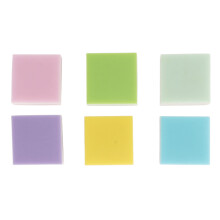 6Pcs Carving Blocks Assorted Color Clear Printing