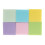 6Pcs Carving Blocks Assorted Color Clear Printing 10
