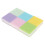 6Pcs Carving Blocks Assorted Color Clear Printing 8