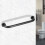 Schwarzer Kupfer Badezimmer Duschgriff, 40cm rutschfester Haltegriff 1