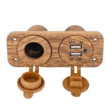 Wasserdichter 12/24V USB-Ladegerät 1A+2,1A Zigarettenanzünder
