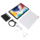 10.1 Inch Android 14 Tablet 8GB RAM 256GB ROM Metallic Gray 2