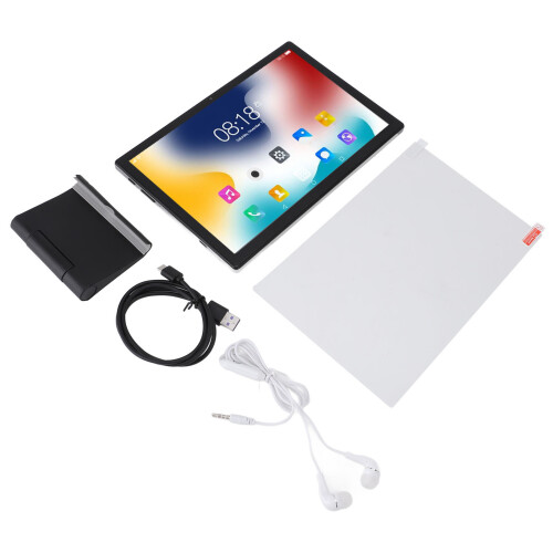 10.1 Inch Android 14 Tablet 8GB RAM 256GB ROM Metallic Gray 1