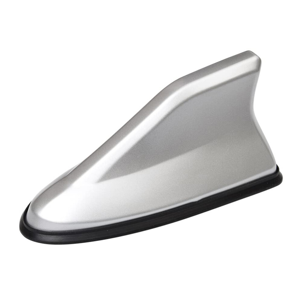 Shark Fin Antenna For Mini Hatchback R50 R53 R56 F56 F55, Waterproof Low Wind Resistance Radio Signal Booster, Silver 6447073521751