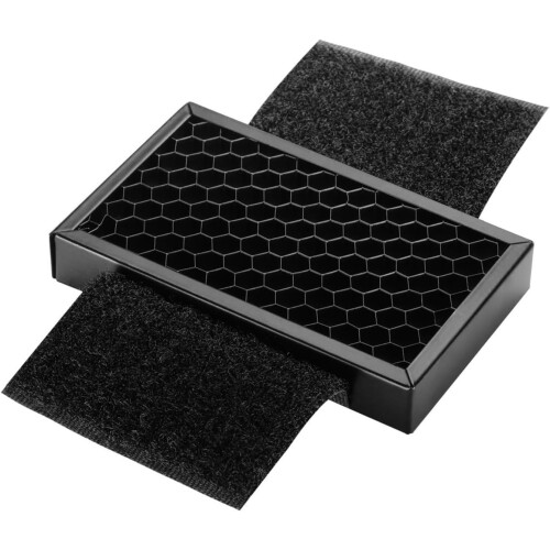 Metal ABS Honeycomb Grid Filter Covers for Camera Flashes, 43mm Height, 80mm Width, Light Control Accessories 2