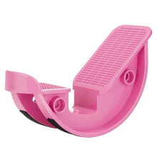Pink Single Foot Rocker Calf Ankle Stretcher Leg Muscle Relax Warm-up Gadget for Lower Feet