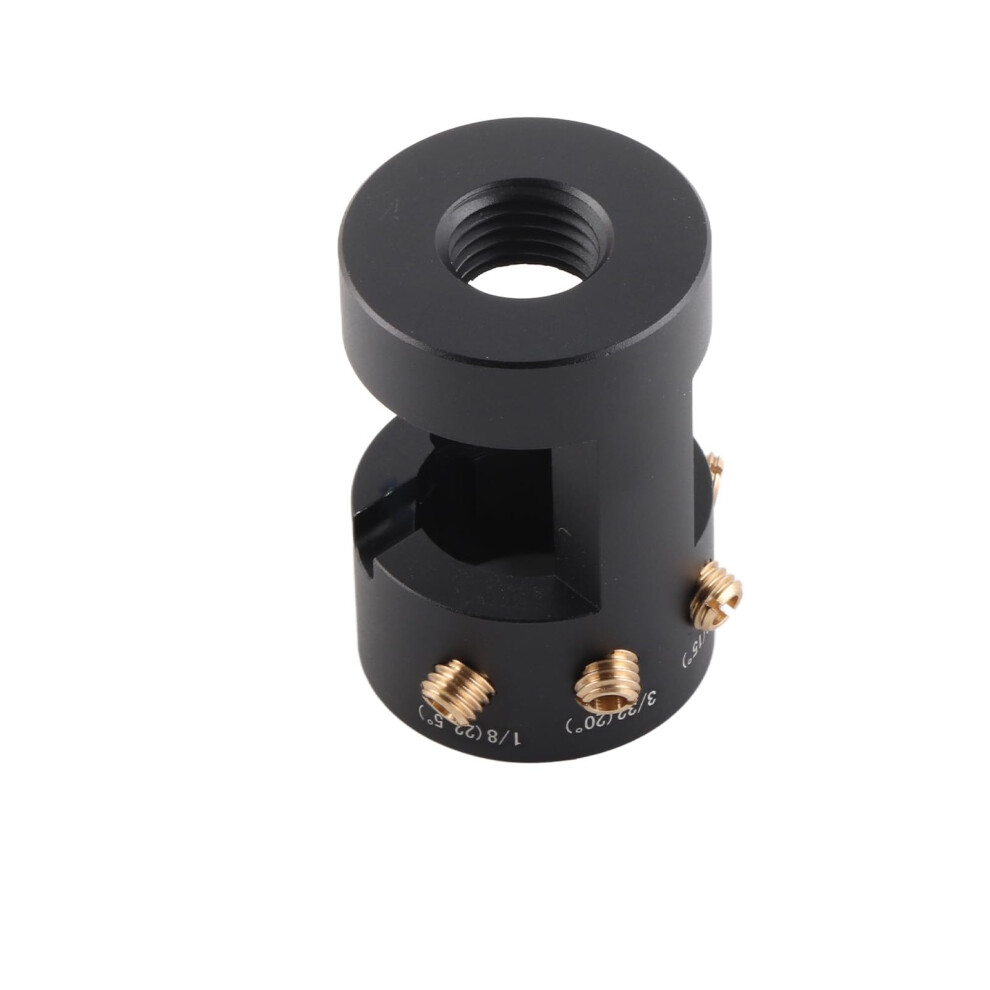 Tungsten Electrode Sharpener Grinder Head Kit with CNC Mandrels, 5 Aluminum Alloy Grinding Wheels, 7 Angle Settings for Welding and Jewelry-image-OPC-PKD9CZX-NEW