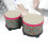 Ensemble de bongos 5 pouces et 6 pouces - Texture bleue 16
