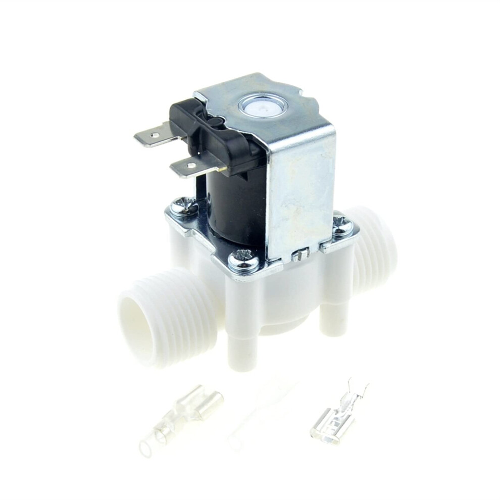 1/2 Bsp Male Thread Electric Plastic Solenoid Valve 12V 24V 220V Nc Inlet Water Valve For Ro Reverse Osmosis Systems 6038364212573
