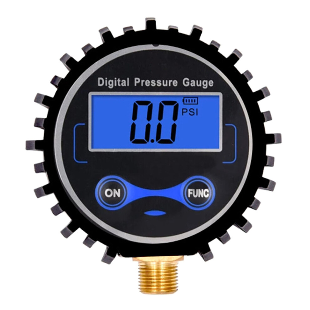 Digital Manometer High Pressure Gauge With G1/G1/2-2 Blue 7754000092567
