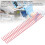 10Pcs Pink Plastic Comb Binding Spines 150 Pages 30 Ring 19mm 9