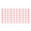 10Pcs Pink Plastic Comb Binding Spines 150 Pages 30 Ring 19mm 3