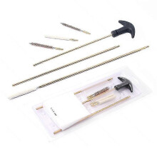 Outdoor Tactical Maintenance 3 Poles Extended Cleaning Brush Barrel Brush Cleaning Kit Pipe Brush 4.5/5.5
