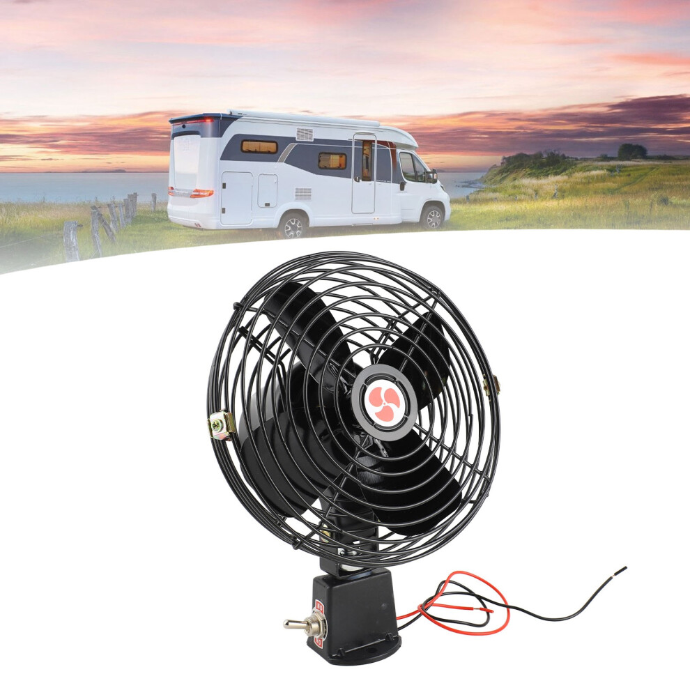 Energy Efficient 12V Cooling Fan For Rvs Trucks Boats - 6 Inch 7891347822027