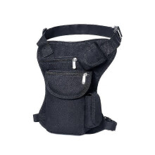 Black Tactical Sports Leg Pack 600d Field Shooting Expansion Game Cs Combat Leg Pack Outdoor Backpack