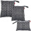Lave 3pcs viaje molhado e seco com ma   ane 1