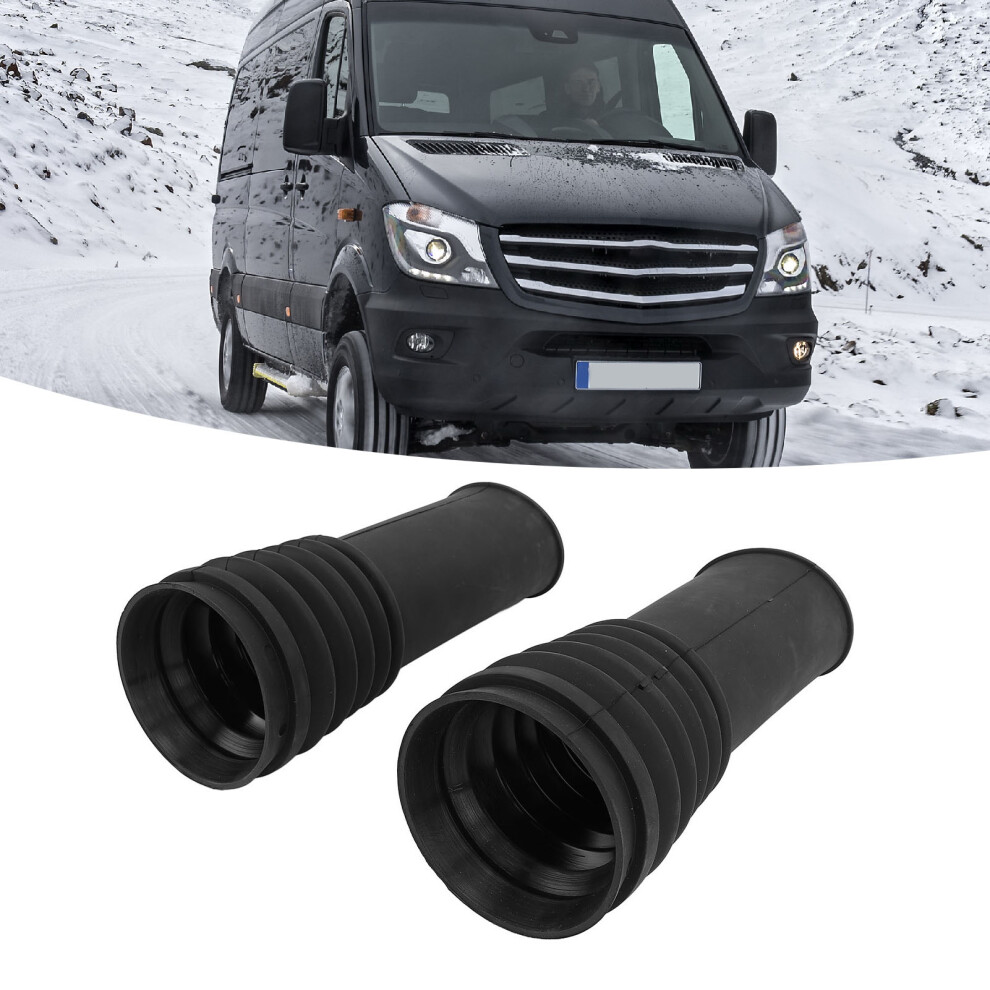 2Pcs Front Shock Absorber Dust Cover Rubber For Benz Sprinter W906 2006-2018 8401347825547