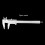 Vernier Calipers 6" Carbon Steel Non Digital Caliper 4