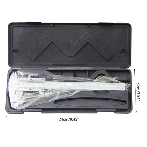 Vernier Calipers 6" Carbon Steel Non Digital Caliper 2