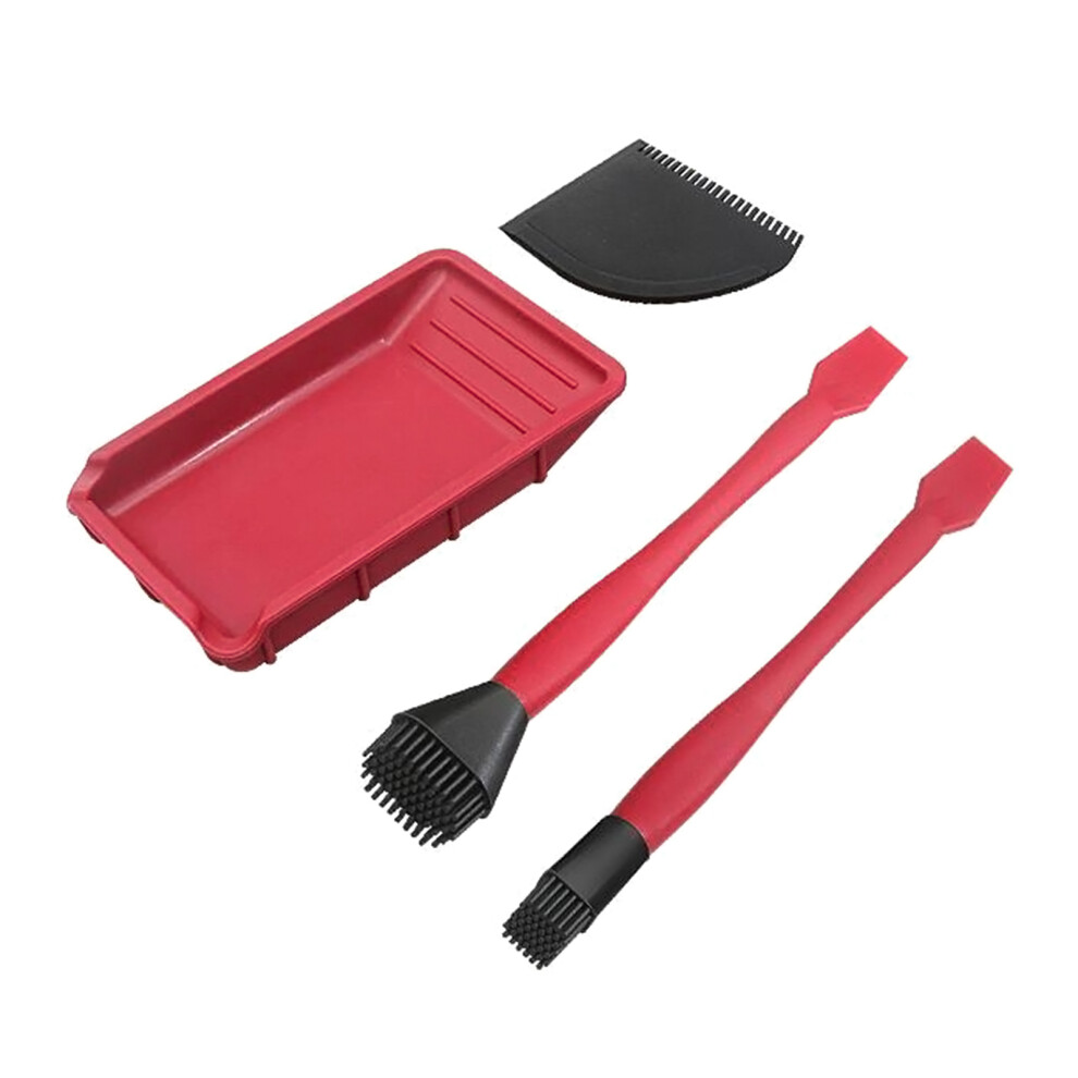 4 Pieces Woodworking Arts Crafts And Glue Spreader Applicator 7754000093526