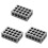 Precision Steel  Blocks 23-Hole Milling Machine for Woodworker-A 2