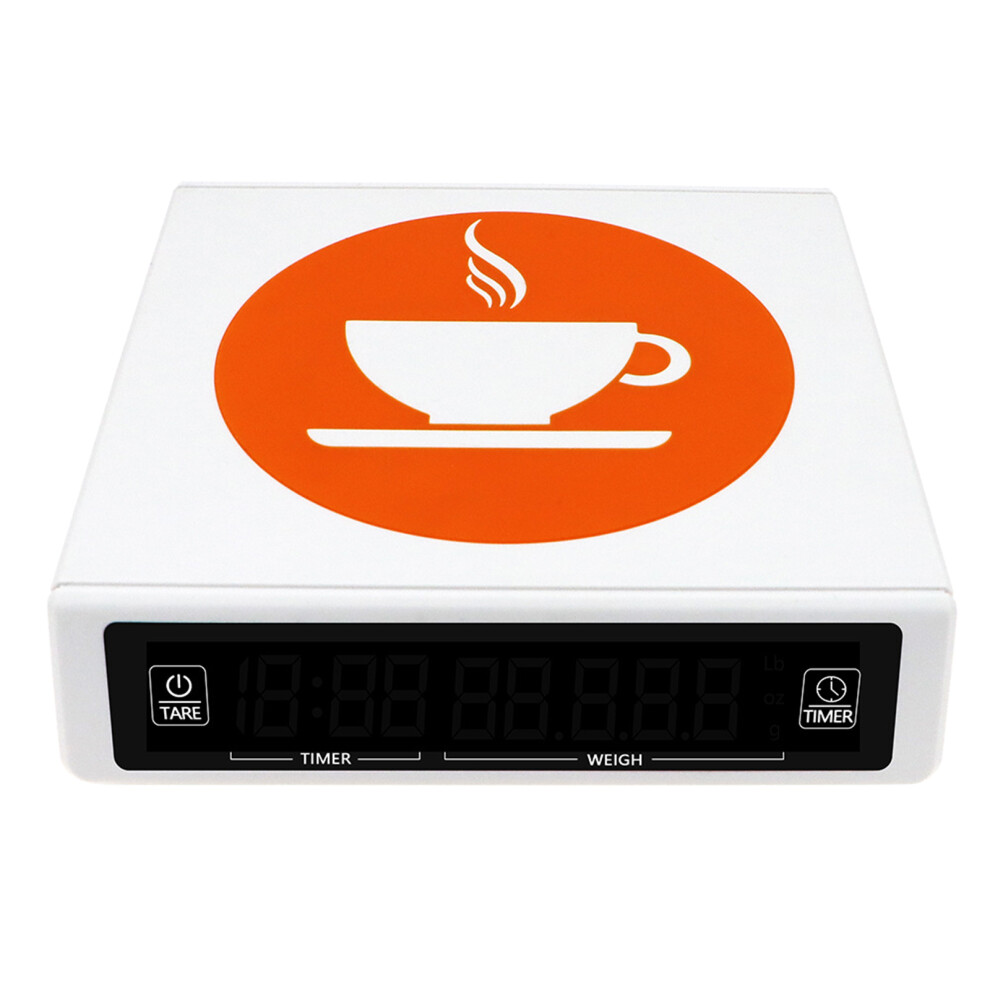 Portable Coffee Scale 3/5Kg Grams & Ounces For-3Kg White 7754000093502