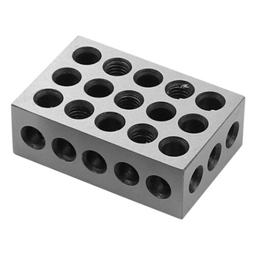 Precision Steel  Blocks 23-Hole Milling Machine for Woodworker-A