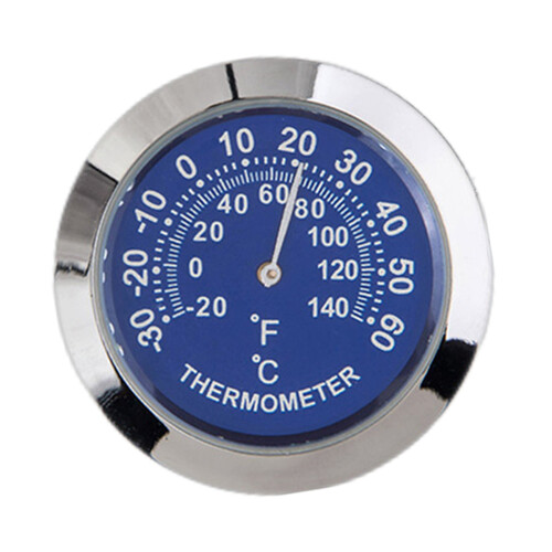 Car Dashboard Thermometer Mini- Blue    Temperate