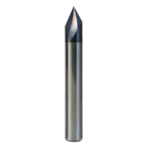 60 Degree Chamfer Milling Cutter with 3 Flutes Chamfer End-8mm