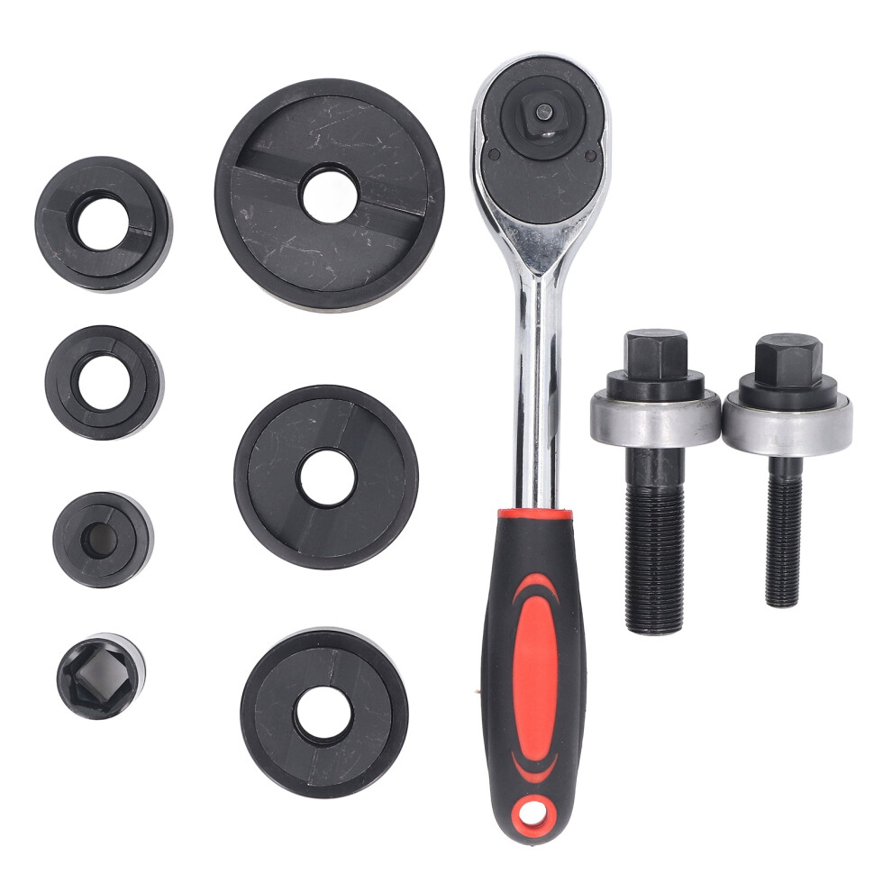 Manual Ratchet Hole Punch Set 1/2Â2 Inch Sturdy For Various Materials 9431347831209