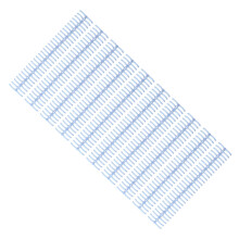 10 pièces de peigne de reliure de 19 mm capacité de 150 feuilles bleu clair