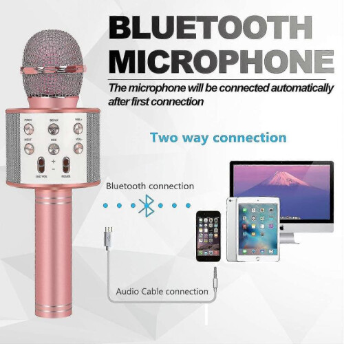Microphone for Kids,bluetooth Wireless Karaoke Microphone 1