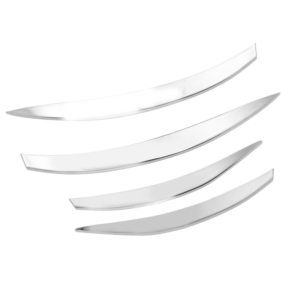 4Pcs Front Bumper Grille Trim For Cla C118 X118 Amg-Line 2023+ Silver 4621347847514