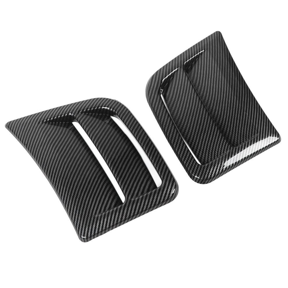 Impereza Wrx Sti Front Bumper Air Vent Cover Set In Carbon Fiber Style 4661347847473