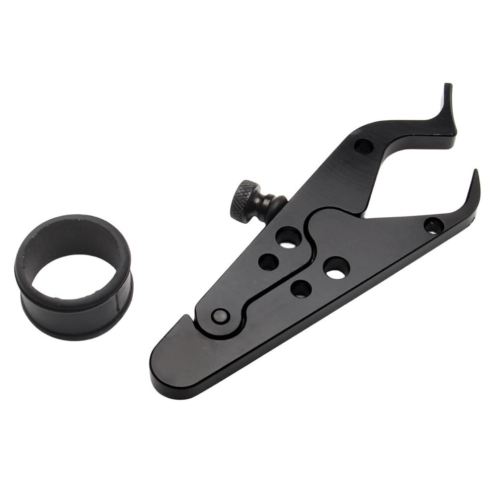 Motorcycle Cruise Control Aluminum Throttle Lock Assist Grip Retainer For Motorbike Accessories And Comfort Black 6038364214003