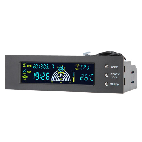 Computer 3‑Fan Speed Controller CPU/HDD/SYS 1