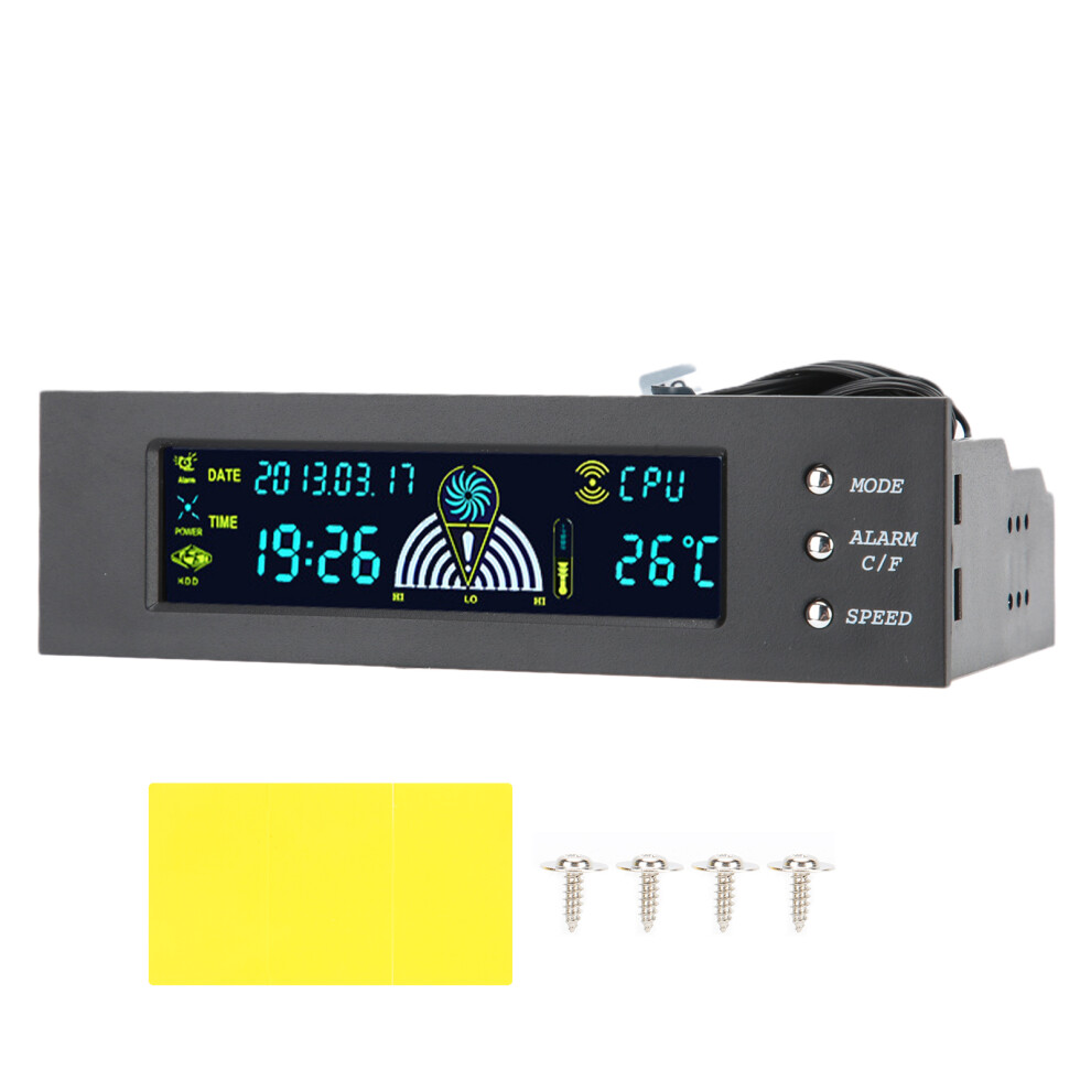 Computer 3ÂFan Speed Controller Cpu/Hdd/Sys 8320539979441