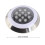 12W Warm Light Submersible Pool Light 215mm Waterproof Wall Mount 2